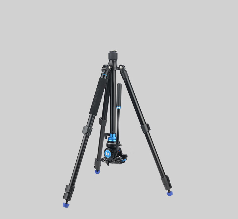 Benro A2883FS4N DSLR Video Tripod with Professional Camera Hydraulic Handle, Pan-Tilt Head, Adjustable Level Ball Bowl, Monopod Tripod Kit 9