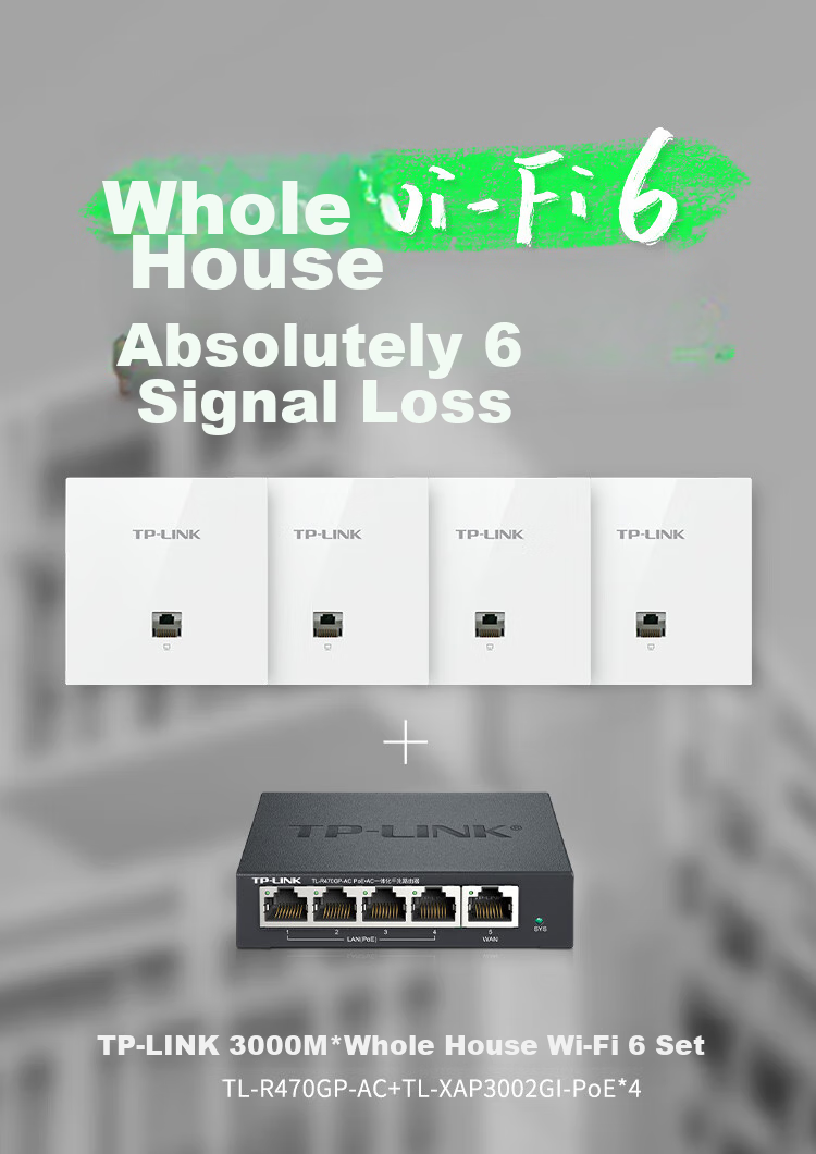 TP-LINK [Slim Design] AX3000 Dual-Band Gigabit Panel AP Whole-House WiFi 6 Wireless Mesh Networking, PoE Power Supply, AC Management TL-XAP3002GI PoE Milan Gold 1