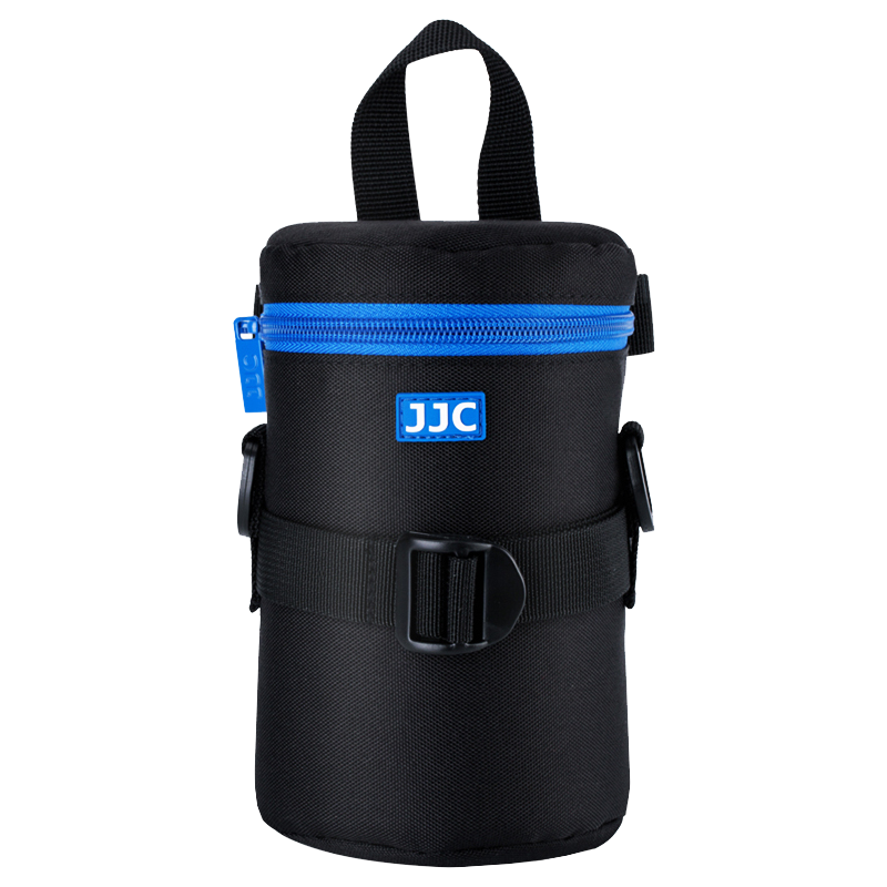 JJC Lens Bag, Storage Pouch Protective Tube, Suitable for Canon Nikon Sony Fuji Pentax Tamron DSLR Mirrorless Camera Lens Case/Tube Photography Waist Bag, Can Be Worn As Shoulder Or Waist Bag