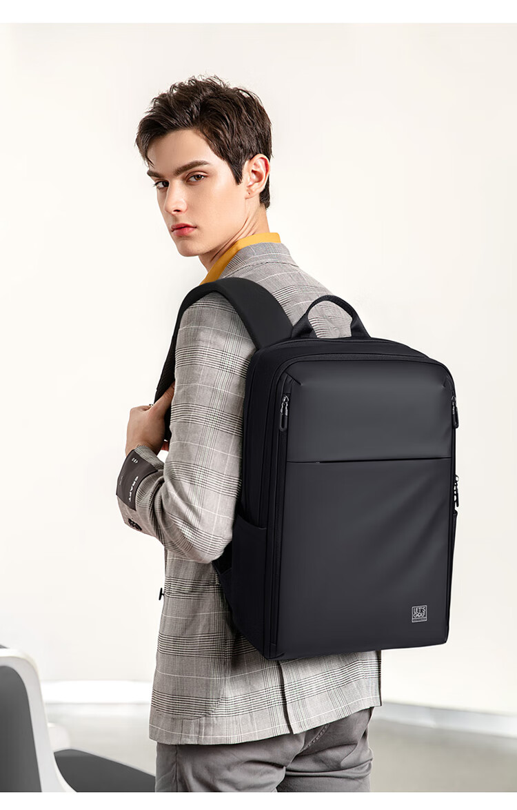 GOLF Backpack for Men, 15.6-Inch Laptop Bag, Multi-Compartment Lightweight Business Casual Travel Backpack for Students 3