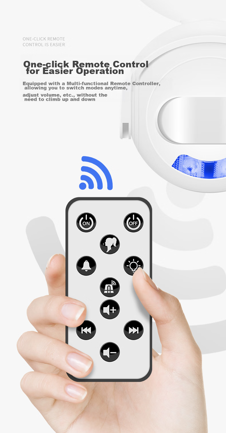 LFang SF23 Doorbell, Welcome to Visit, Entrance Shop Greeting Device, Voice Customized Reminder, Infrared Anti-Theft Alarm 10