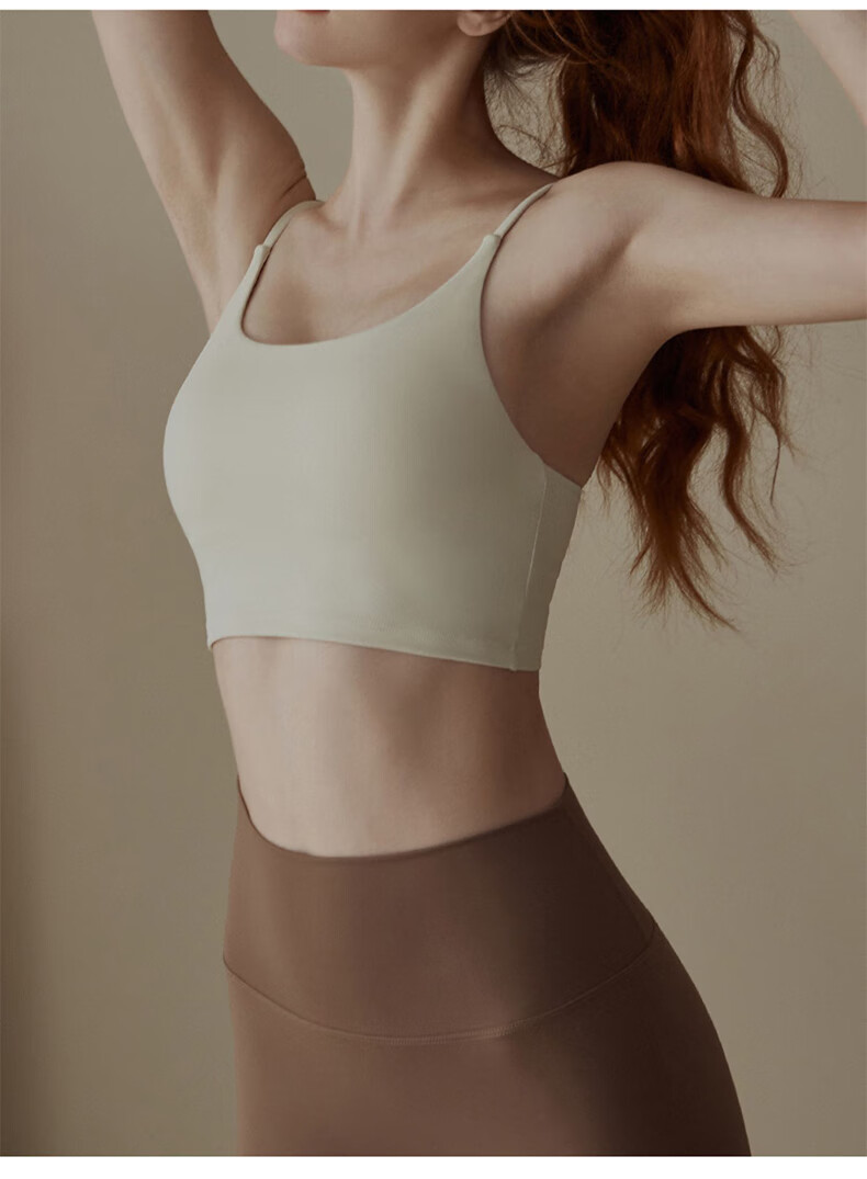 XUEXIMAN Sports Bra for Women, Running Anti-Shock Summer Wear, Beautiful Back Fitness Bra Vest, Professional Training Yoga Wear Brassiere 12