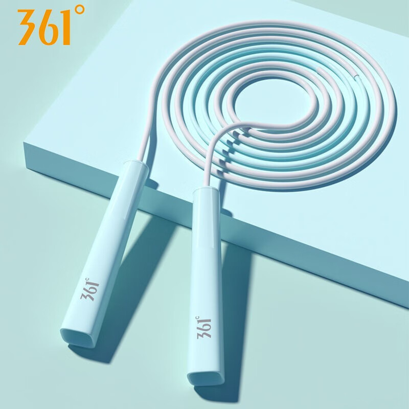 361° Children's Jump Rope for Primary And Secondary School Students, Recommended for Exams, Segmented Design, No Counter, Rope Jumping Rope, Lime Gree