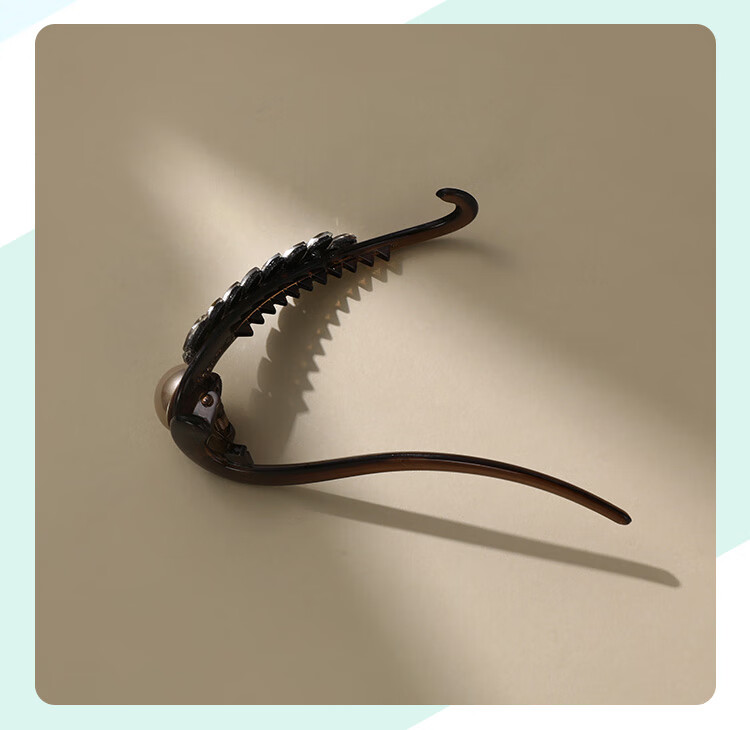 CHIMERA Luxury Wheat Ear Hair Clip Twisted Bun Clip Half-Up Hairpin One-Word Claw Clip Hair Accessory for Women Birthday Gift 6