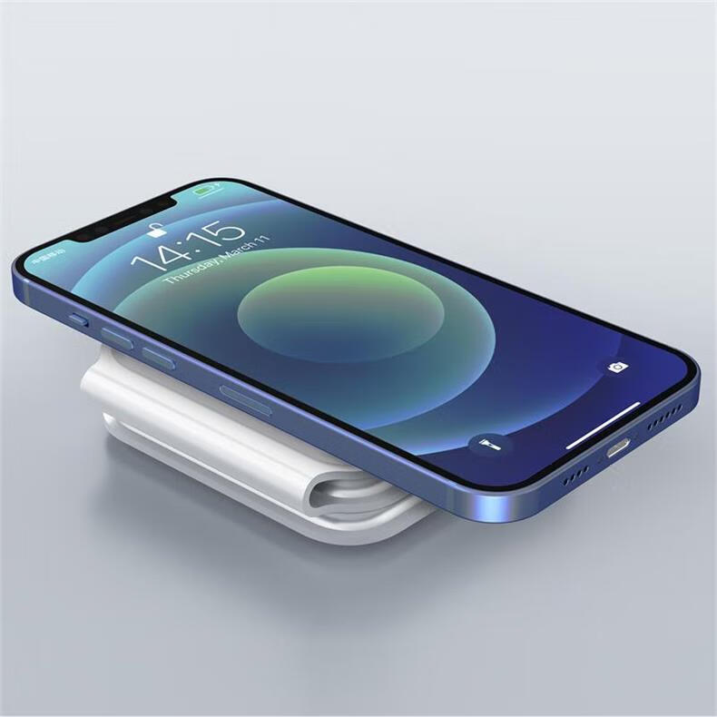 Zitai Three-In Foldable Magnetic Wireless Charger for Apple Magsate 15W Fast Charging IPhone 18/17/16/15/AirPods Earphones/iWatch W07 9