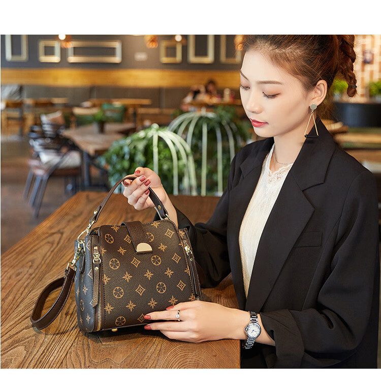 Aiqinghai Handbag, Women's Bucket Bag, Crossbody Shoulder Bag, Large Capacity, Light Luxury Brand, Birthday And Mother's Day Gift, Practical Present for Mom 14