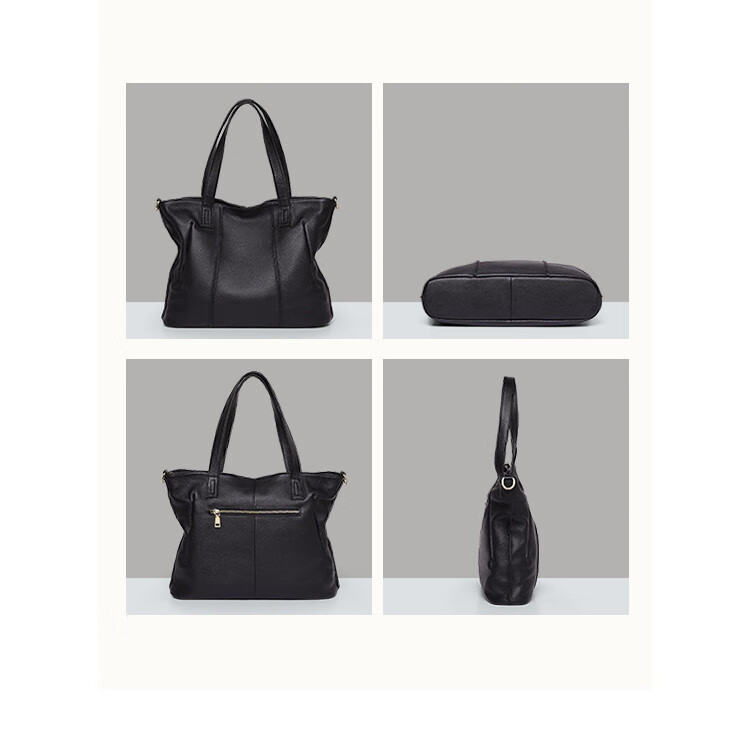 Viney Leather Handbag, Large Capacity Tote Bag for Women, Light Luxury Shoulder And Handheld Bag, Practical Birthday Mother's Day Gift for Mom 9