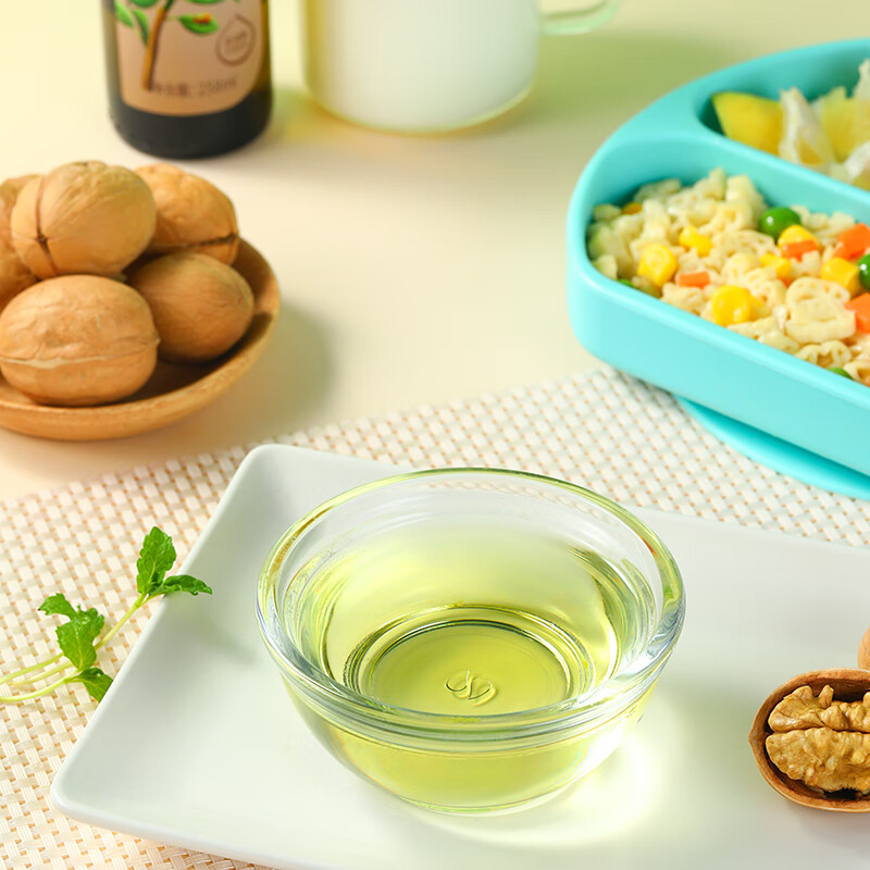 帝麦核桃油258ml 物理冷榨 适用于儿童宝宝孕妇食用油热门商品