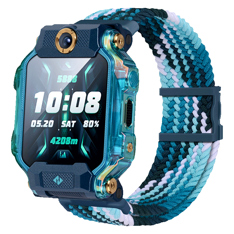 CangHua Compatible Magnetic Woven Watch Strap for Xiaotiancai Smartwatches Z11/Z10/Z9/Z8/Z8A/Z7/Z7S/Z6/Z6Pro/Z6S/d3/q2a Children's Phone Watch, Suitable for Kids' Wearables