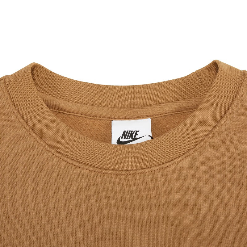 NIKE Men's Winter Crew Neck Sweatshirt, Fleece-Lined for Warmth, Sports Casual BV2663-063 Gray XL 3