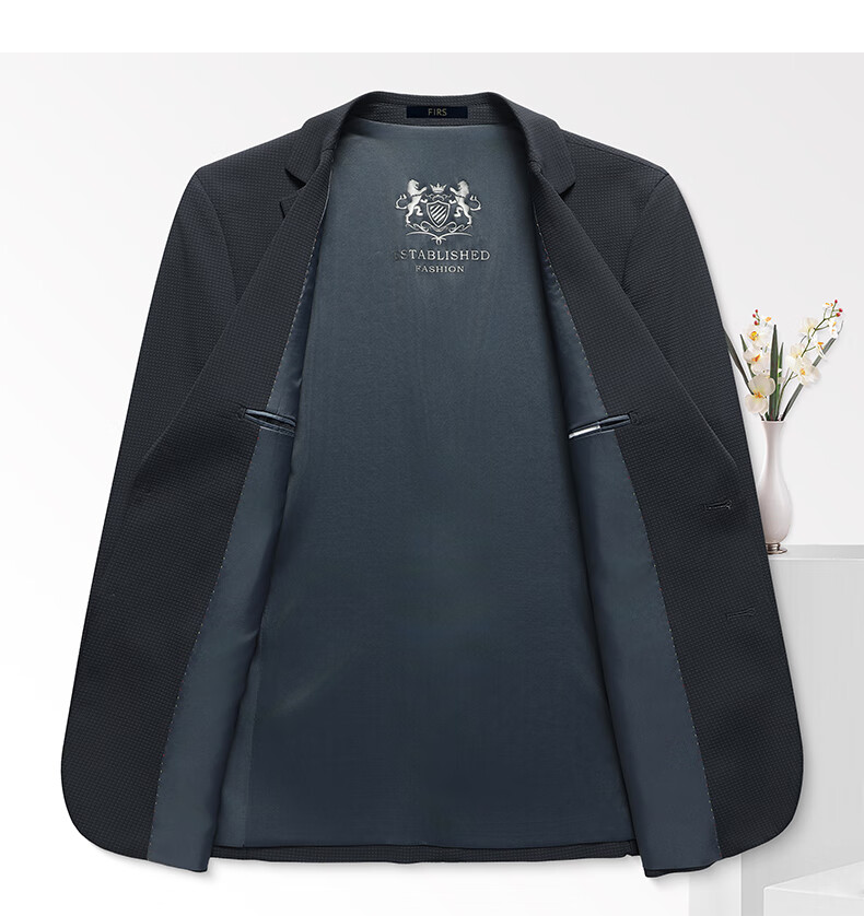 FIRS Anti-Wrinkle Non-Iron Men's Four-Season Business Casual Suit Jacket Professional Workwear Outerwear 17