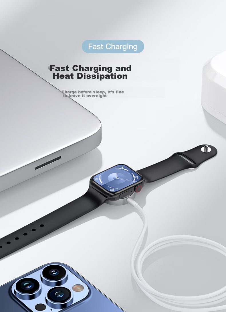 BHO Compatible Original Apple Watch Charger, Charging Cable for Apple Watch S12, Charging Dock for iWatch S11/10/9/8, Magnetic Charging Cable for Ultra4/2/S3E 6