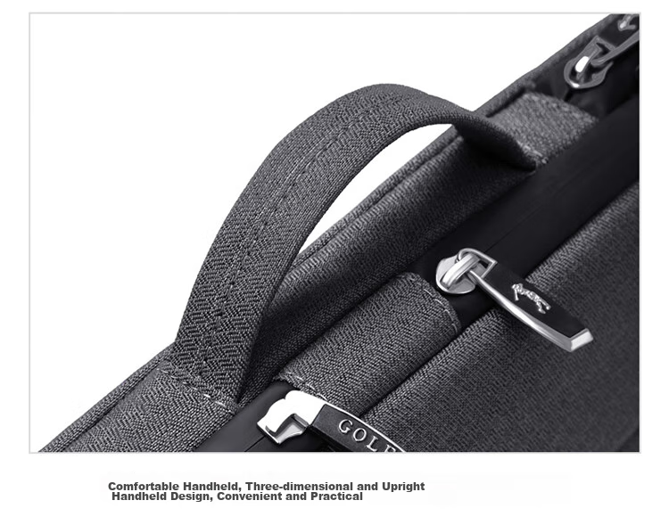 GOLF Laptop Bag, 15.6-Inch, Handheld And Shoulder-Straps, Notebook Computer Bag for Men, Crossbody Inner Bag, Business Briefcase 37