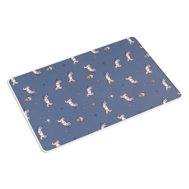 AIBEDILA Menstrual Pad for Student Dormitory, Waterproof And Leak-Proof, Washable, for Women's Periods And Menstruation, Blue, 60*80 Cm