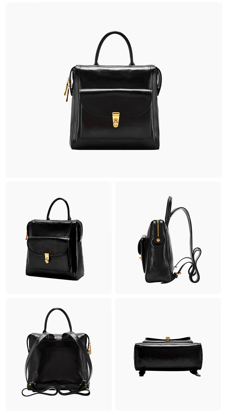 Hush Puppies Women's Simple Casual Shoulder Handbag Crossbody Commuter Bag Women's Day Gift for Girlfriend and Wife 5