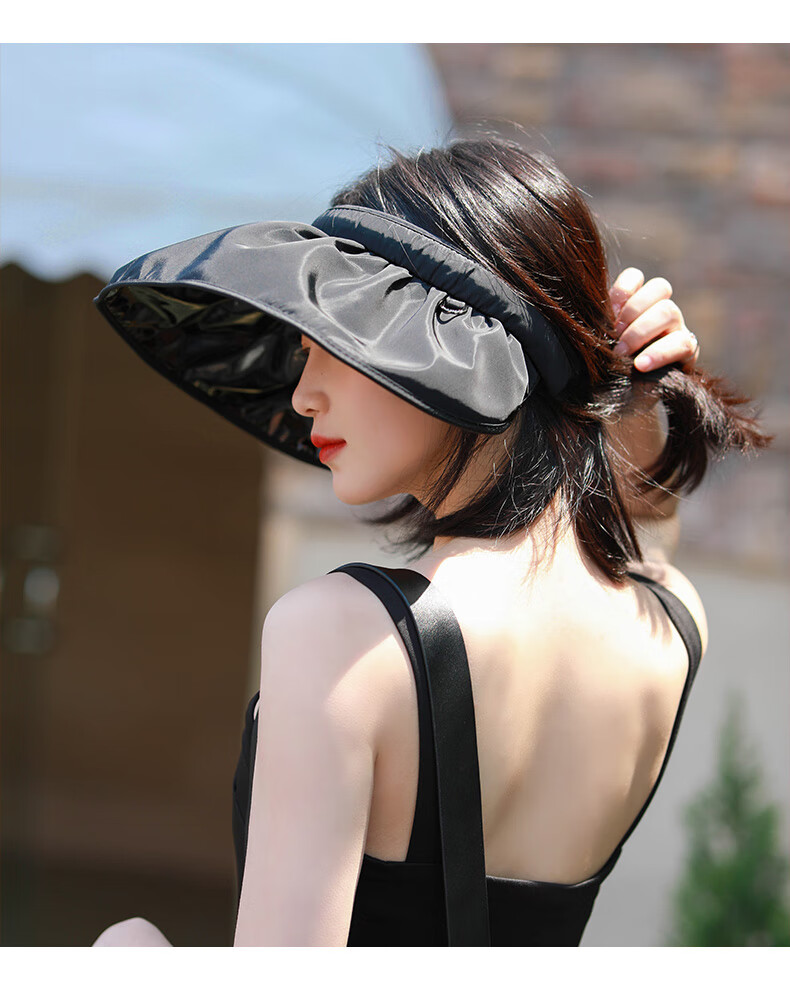 DUSENNA Summer Outdoor Sun Hat, UV Protection Hat for Women, Shell Hat, Visor Cap, Fisherman Hat, Anti-UV Sun Hat 12