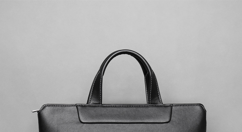 COW Men's Bag, Briefcase for Men, Fashionable Casual Light Business Handbag Backpack Laptop Bag, C-9810 Elite Model 13