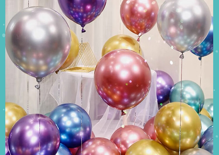 Extreme Space Pearl Thickened Balloons 50pcs Birthday Scene Decoration Graduation Photo Props Housewarming Wedding Proposal Decor 2