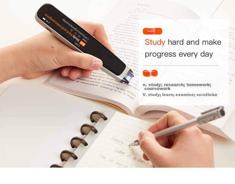 JoneR Vocabulary Pen, Scanning Learning Translation Pen, Electronic Dictionary Learning Machine, Voice Translation Machine for Middle And Elementary School Students, Word Reading Pen, English-Chinese Dictionary Scanning Pen, Smart Recording Pe 3