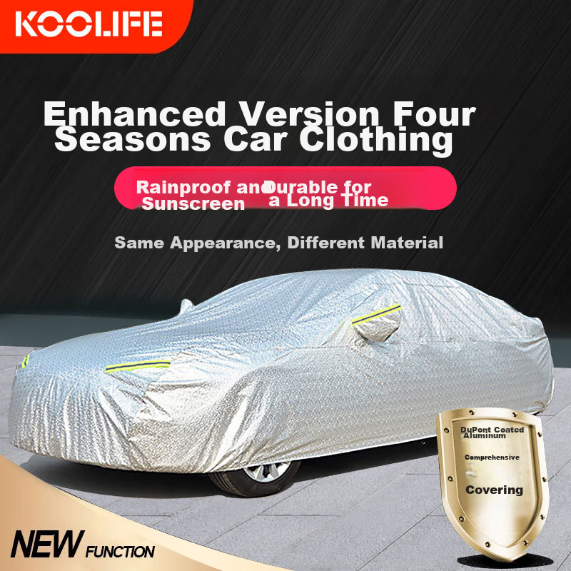 KOOLIFE Car Cover Full Vehicle Protection Suitable for Volkswagen Magotan, Toyota, Tesla Model 3/Y, Audi, Buick, BYD