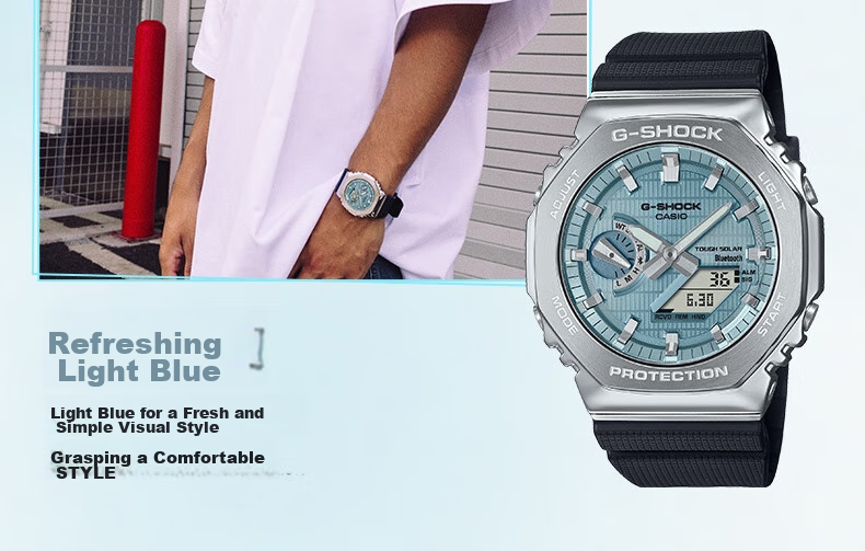 Casio Men's G-SHOCK Hachioji Sports Digital Watch Gift Box Edition, Gift for Boyfriend, GBM-2100A 14
