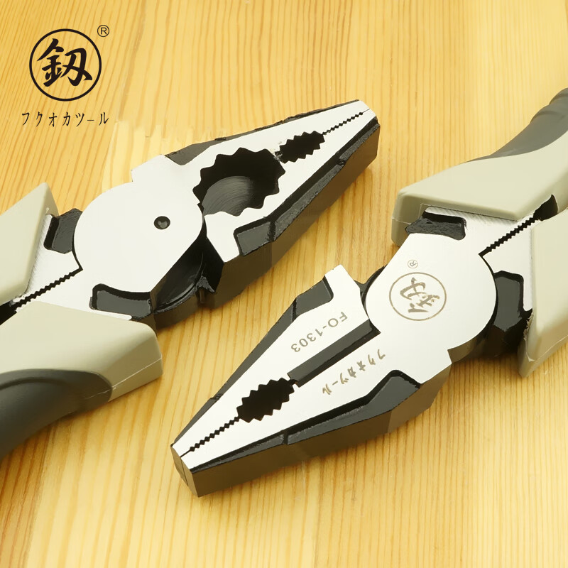 Пресс-клещи "Fukuoka Tools" FO-1301, 6 дюймов, многофункциональные, для снятия изоляции, промышленные