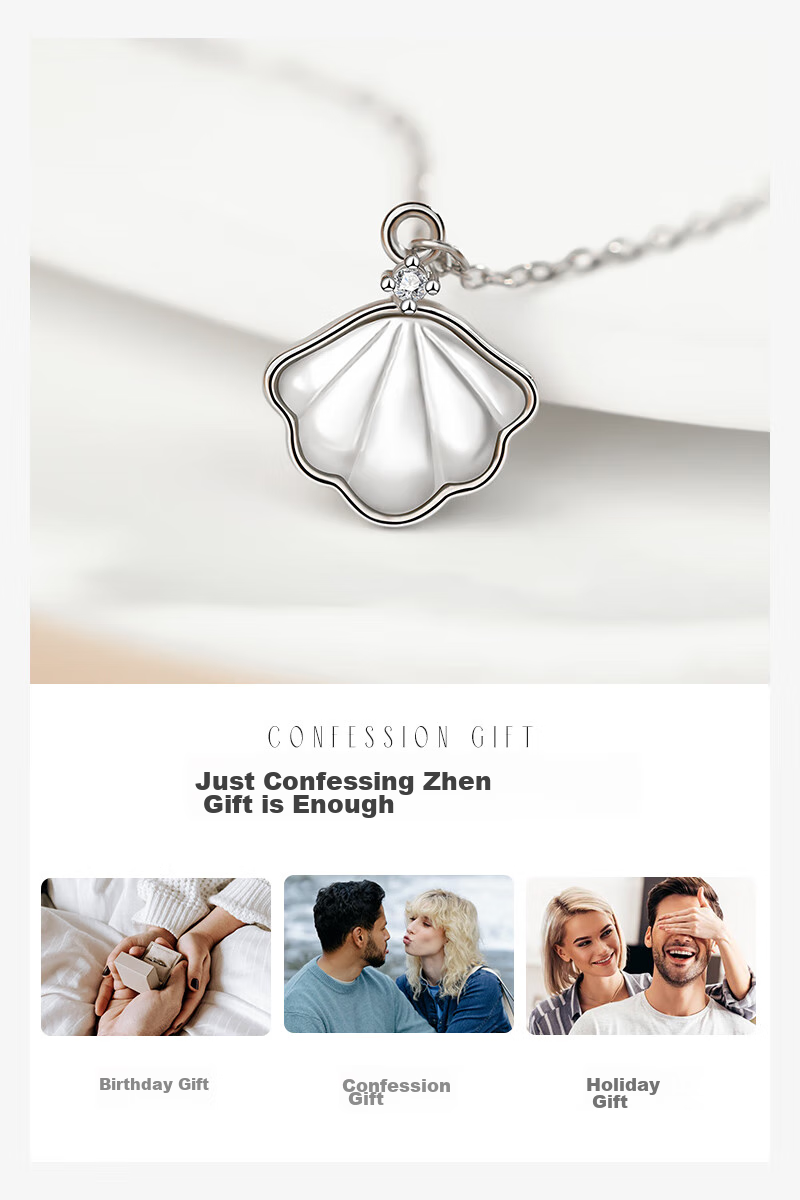 MANHE S925 Silver Necklace for Women, 2026 New Style, Luxurious High-End Feel, Practical Birthday Gift for Wife Or Girlfriend 6