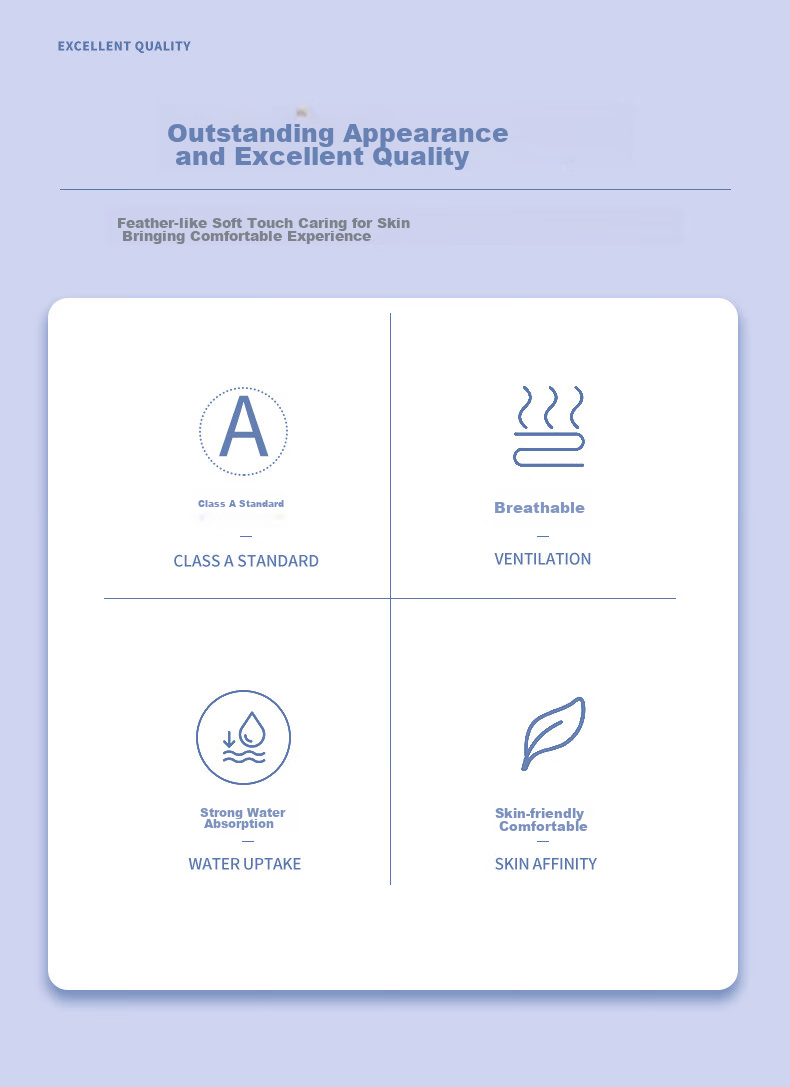Grace Class A Pure Cotton Bath Towel for Men And Women, Extra Large And Thick Shower Towel, Xinjiang Long-Staple Cotton Wrap Towel, Blue, 650g, Sports 2