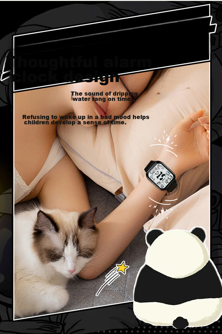 MAX-G Full-Screen Watch for Teenagers, Middle School Students, Boys, Electronic Watch, Waterproof, Luminous, Multifunctional Sports Children's Back-To 5
