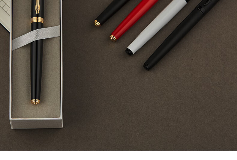HERO Ballpoint Pen, 988 Daily Writing, Stylish And Personalized Business Office Signing Pen for Men And Women, Black with Gold Clip 4