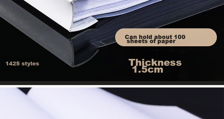 DiLe Thickened A4 Transparent Pull Rod Folder/document Folder/pull Rod Folder/report Folder, Office Supplies Stationery, Pack of 10, Can Be Customized with Protective Face Mask, 1425 Mixed Colors 15