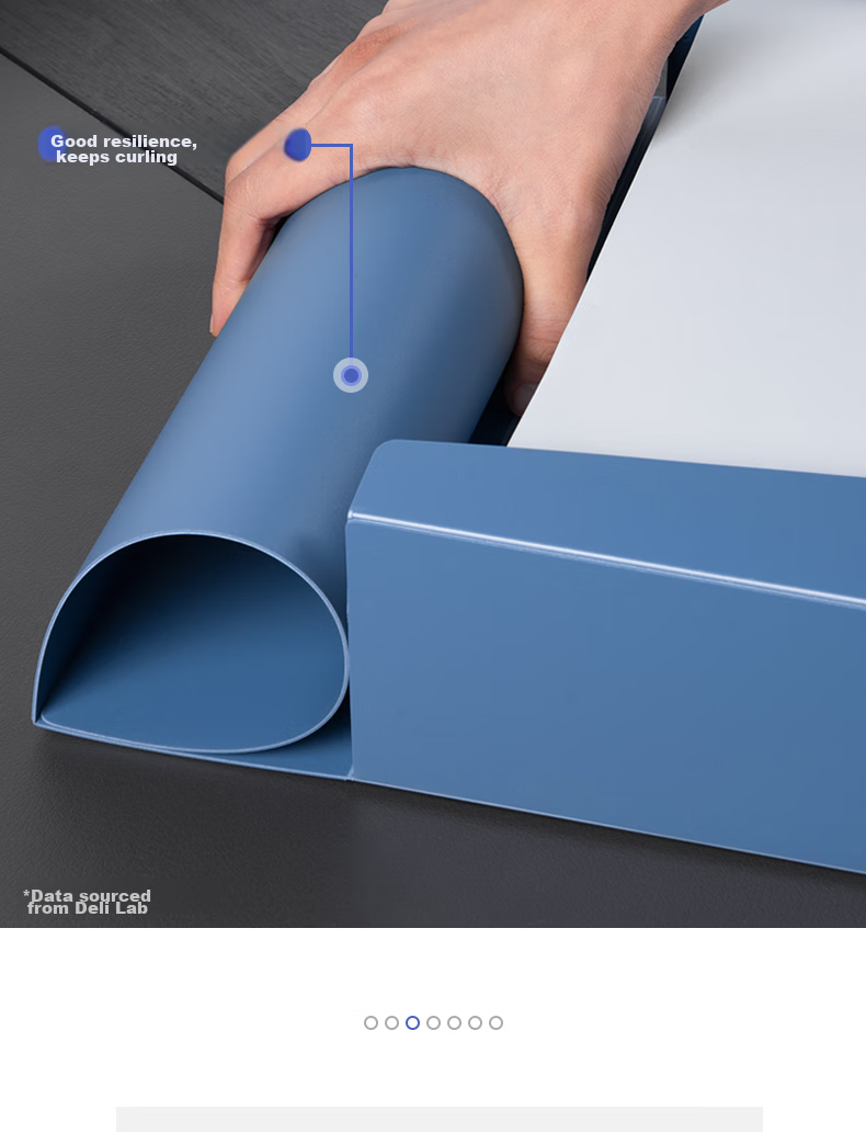 Deli Extra Wide 75mm A4 File Box Wholesale, Thickened Party Building Archive Box, Desktop Exam Storage, Accounting Supplies, 5604 7