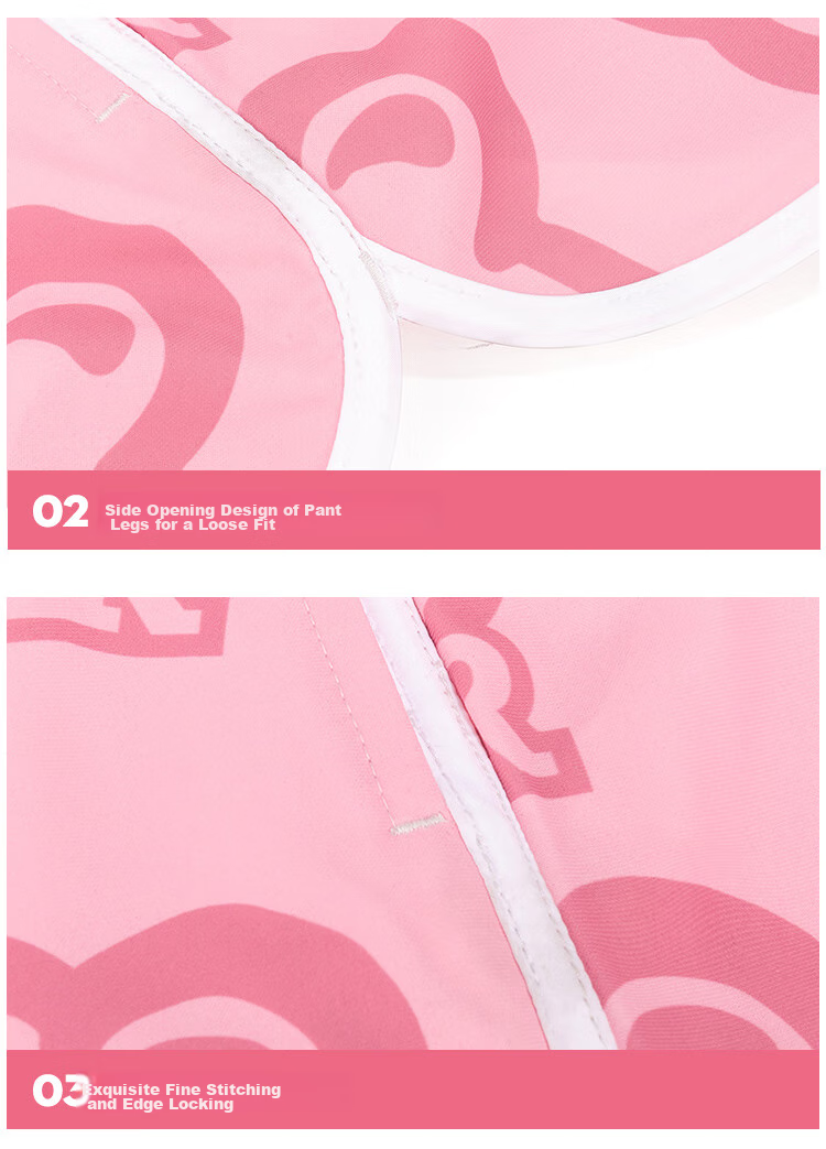 Sulang Pink Beach Shorts for Men, Quick-Drying, Suitable for Water Activities, Little Bear Bayer (Basic Style with Lining), Size M 19