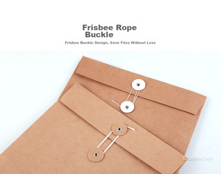 COMIX Pack of 10, 28mm A4 Pure Pulp Vertical Kraft Paper File Folders/document Folders/data Folders AP-118 Office Stationery 4