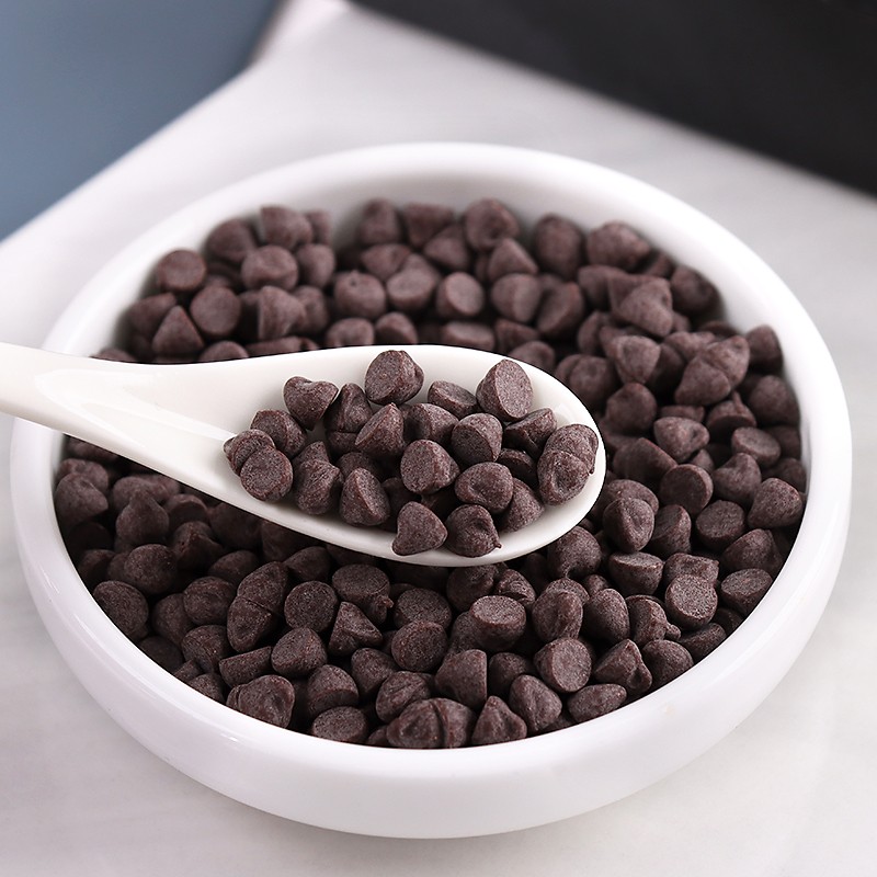 舒可曼巧克力豆100g 代可可脂烘焙可可豆黄油淡奶油曲奇饼干装饰