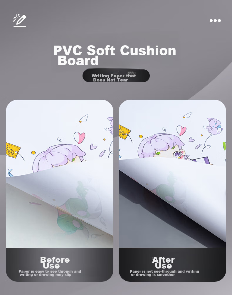 M&G Stationery A4 Exam Writing And Drawing Pad for Primary School Students, Soft Transparent Desk Mat for Study, Exam-Specific for Civil Service Exams, Postgraduate Entrance Exams, High School Entrance Exams, National Exams, Kongmiao 4