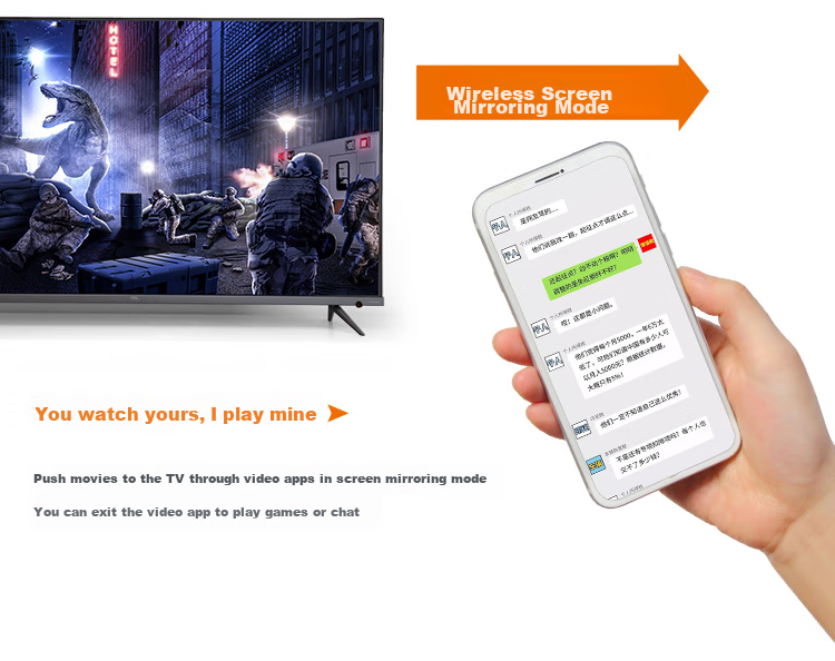 CHOOSEAL (CHOSEAL) Wireless Screen Mirroring Device for Mobile Phones, 4K HD HDMI Audio And Video Synchronization Transmitter, Supports Landscape And Portrait Screens, Compatible with Apple And Android Phones, Computers, TVs, Monitors, And Projectors 14