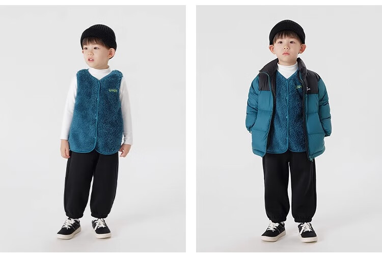 MARC&JANIE Baby Spring And Autumn Clothing, Boys And Girls Embroidered Soft Double-Sided Comfortable Cotton Vest Waistcoat 241380 6