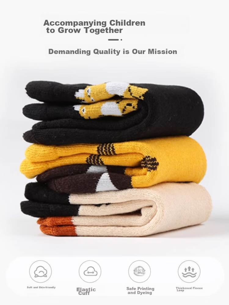 9I9 Baby Socks, Spring And Autumn Mid-Calf Socks, Infant Socks, Children's Socks, Floor Socks, 3 Pairs, 0-2 Years Old, A171 4