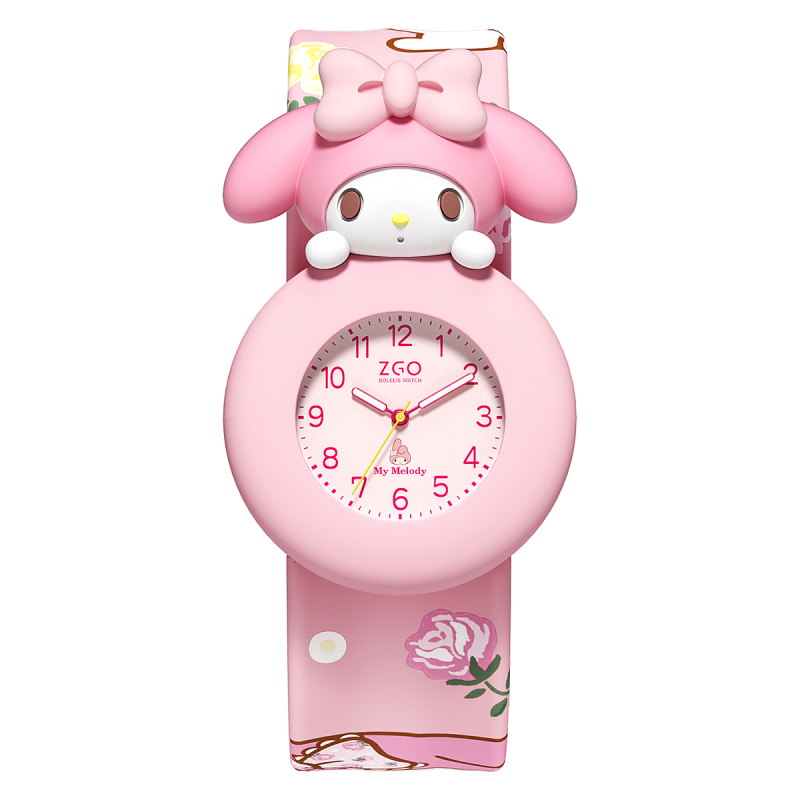 ZGO Children's Watch for Girls Aged 3-6, Kindergarten Toy, Cartoon Electronic Watch, Birthday Gift, 307 Melody