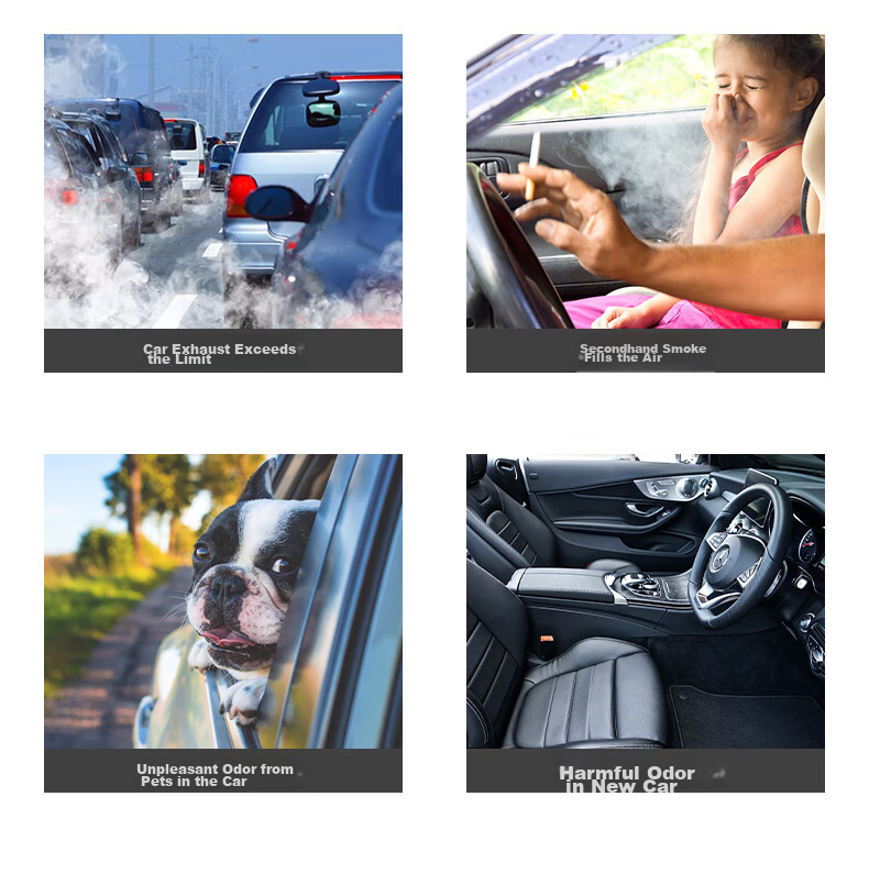 BOSCH AM101 Car Air Purifier Removes Formaldehyde, New Car Smog, Smoke Odors, PM2.5 And Eliminates Odors inside the Vehicle 8