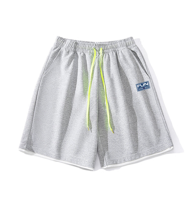 GENIOLAMODE Men's Shorts, Loose-Fitting Sports Casual Five-Point Pants, Simple Drawstring Versatile Men's Shorts 6