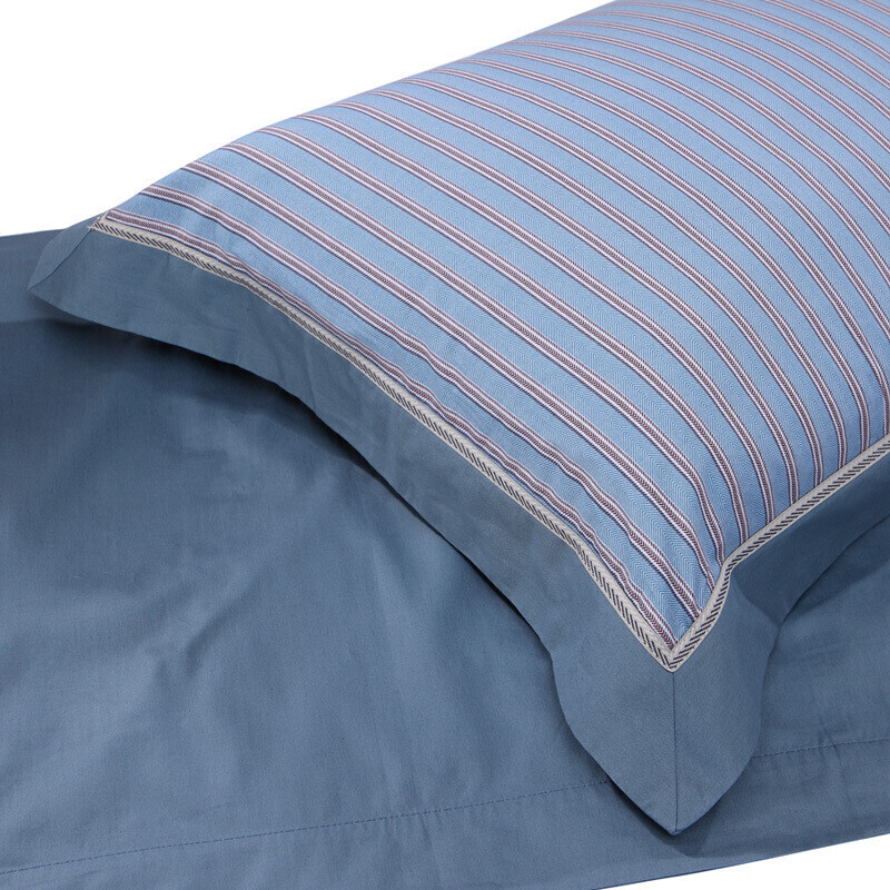 FUANNA Cotton Bedding Set, Pure Cotton Bedsheet And Duvet Cover, Unisex Simple Style for Single Or Double Bed, 203×229cm, Home Decor