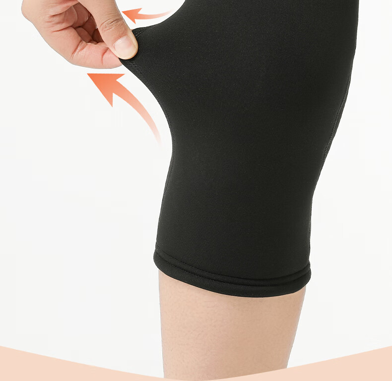 ANTA Knee Pads, Warm, for Cold Legs And Joint Injuries, Suitable for Men And Women, Heat-Generating, Cold-Proof, Extended Fleece, for Middle-Aged And Elderly, Gray, XL Size 5