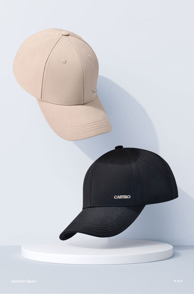 CARTELO Baseball Cap for Men And Women, All-Season Trendy Versatile Visor Hat, Outdoor Sun Protection Cap, Sunhat, Couple Style 2