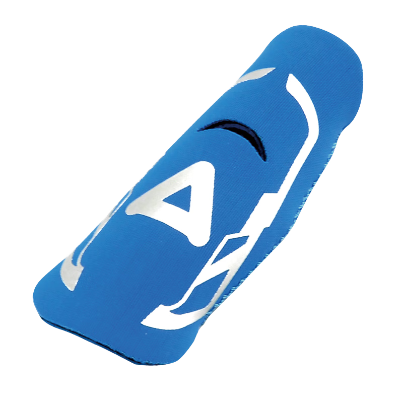 AQ Finger Immobilization Protective Sleeve for Sports, Basketball, Volleyball, Blue Straight Tube Style B30912L/XL Single Piece