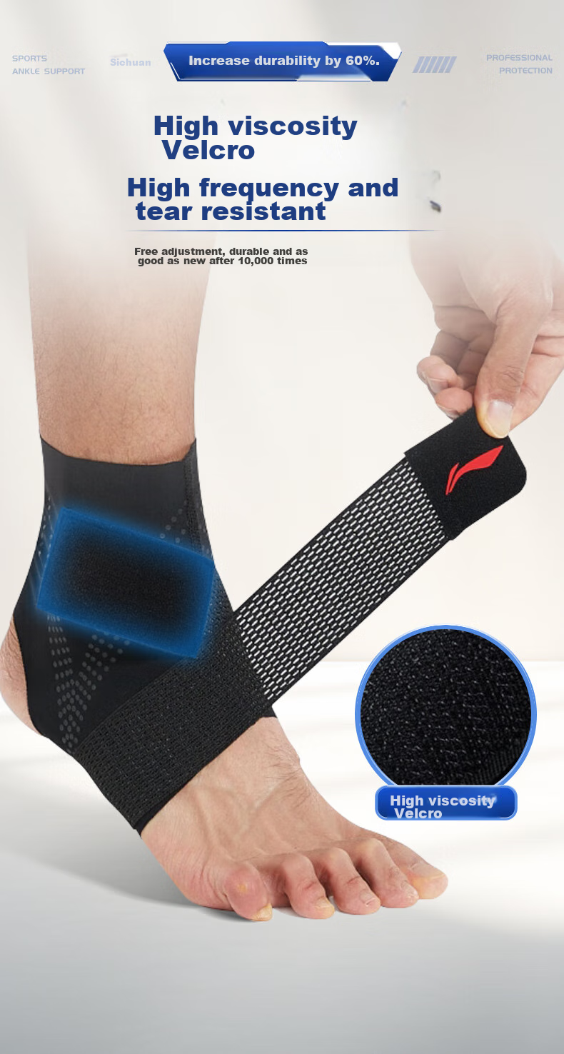 Li-Ning Ankle Brace, Foot Protector, Ankle Guard, Anti-Sprain Recovery Sleeve, Basketball Sports Ankle Joint Fixation Brace 11