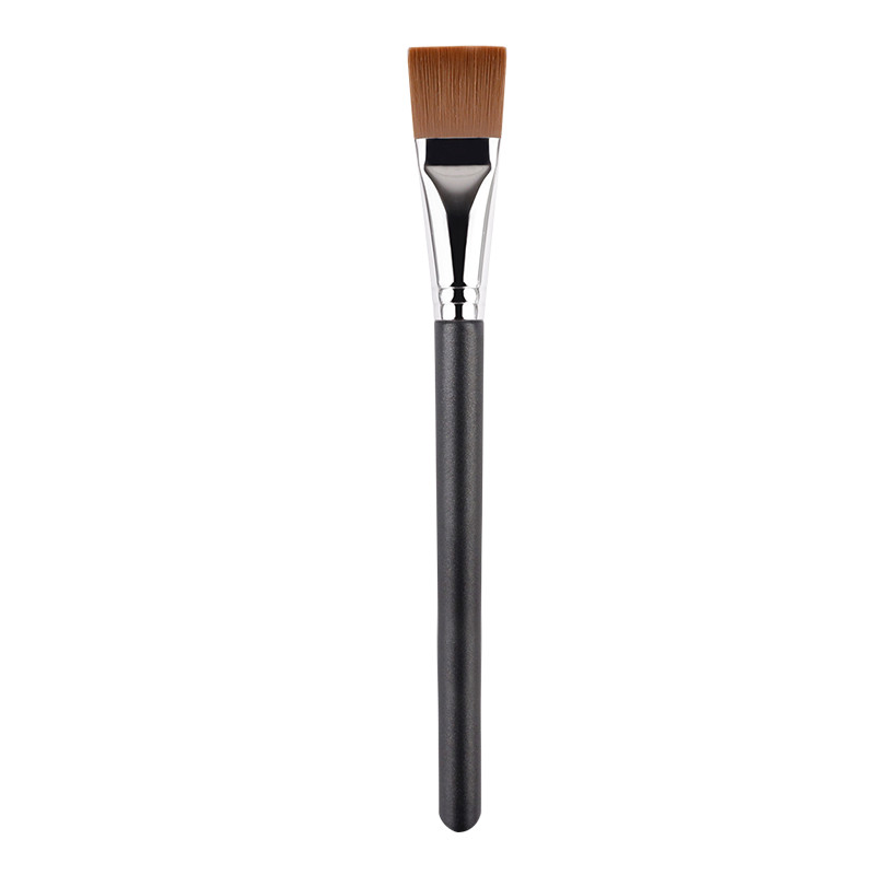 Meifuyu 191 Foundation Brush, Thin Flat Head, Seamless Mask Brush, Soft Bristles, Dual-Use Makeup Brush, Mud Mask Application Brush, MF8939