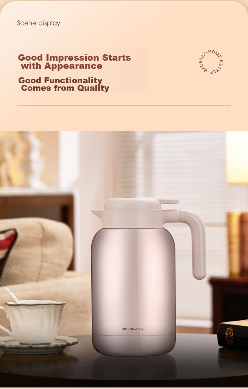 BVGMAV British Military-Style Insulated Bottle, Large Capacity 316L Stainless Steel Hot Water Thermos Flask 1.6L Father's Day Gift 22