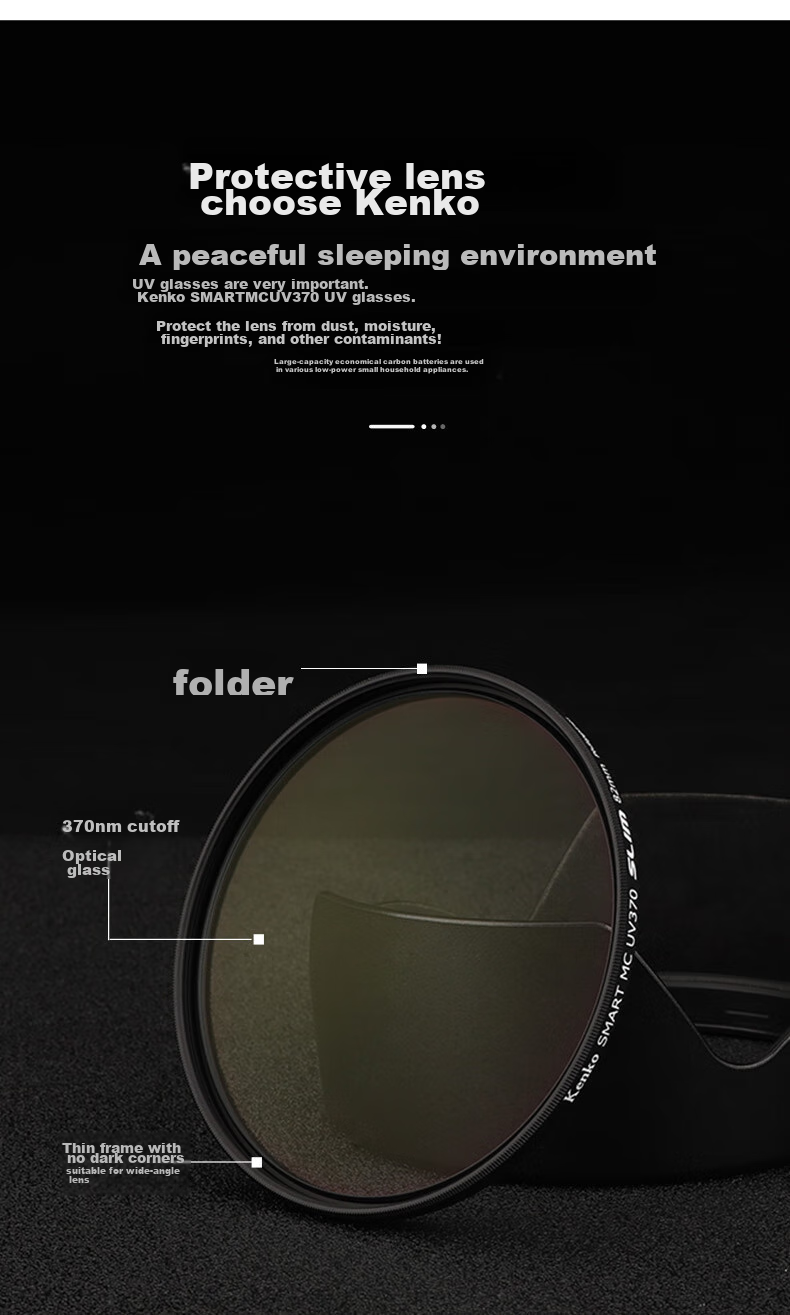 Kenko MC UV370, 72mm Filter, Ultraviolet Protection Lens 11
